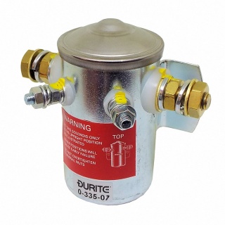 0-335-07 24V Make and Break Solenoid with Insulated Return 100A