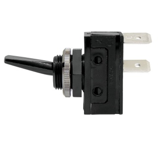 0-364-01 On-Off Single-pole Switch Plastic Flat Lever 10A
