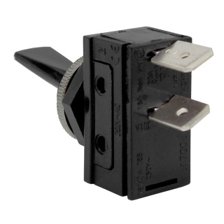 0-364-01 On-Off Single-pole Switch Plastic Flat Lever 10A