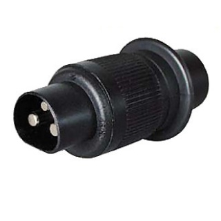 0-365-16 3-Pin (2 x 25A 1 x 5A) Trailer Style Plug