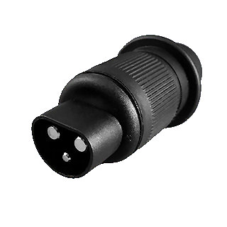 0-365-16 3-Pin (2 x 25A 1 x 5A) Trailer Style Plug