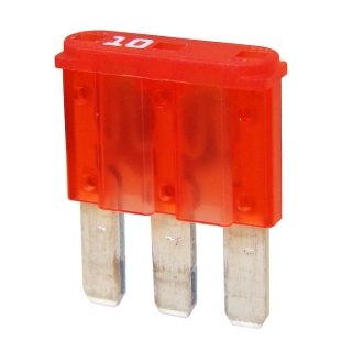 Durite Automotive 10A Red MICRO3™ Blade Fuse | Re: 0-371-60