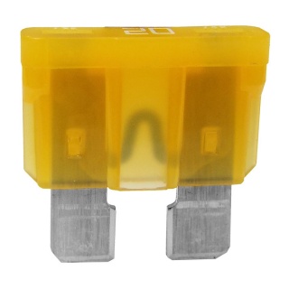 Durite 20A Yellow Standard Automotive Blade Fuse | Re: 0-375-20