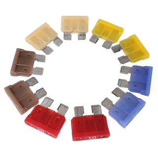 0-375-50 Pack of 10 Assorted Standard Auto Blade Fuses