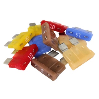0-375-50 Pack of 10 Assorted Standard Auto Blade Fuses