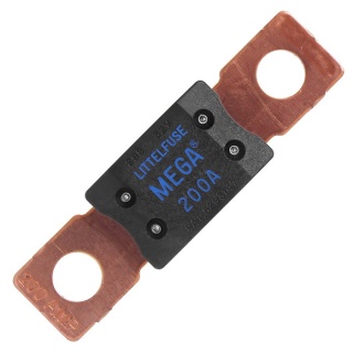 0-376-20 Blue MEGA Type Fuse 200A