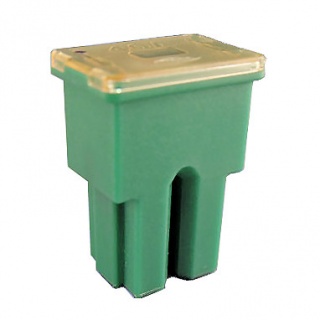 0-379-04 Green Female PAL Type Automotive Fuse 40A