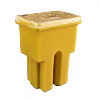 0-379-06 Yellow Female PAL Type Automotive Fuse 60A