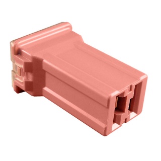 0-379-13 Pink Female PAL Type Automotive Fuse 30A