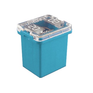 0-379-15 20A JCASE Automotive Low Profile Fuse Blue