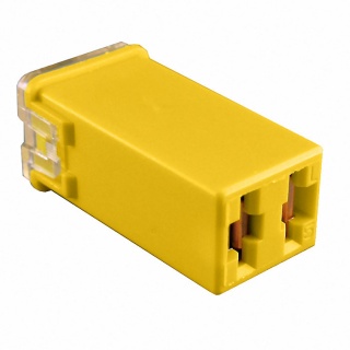 0-379-36 Yellow Female JCASE Cartridge Automotive Fuse 60A