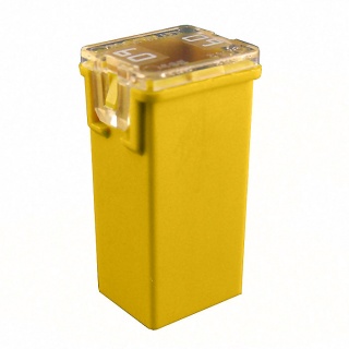 0-379-36 Yellow Female JCASE Cartridge Automotive Fuse 60A