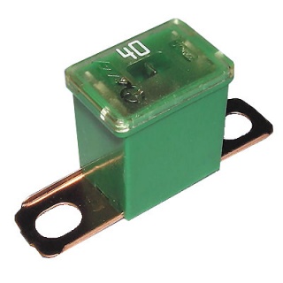 0-379-64 Green Male PAL Short Leg Automotive Fuse 40A