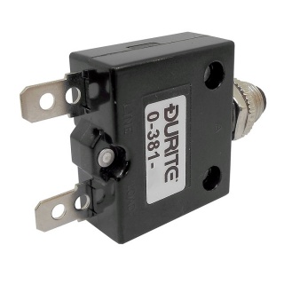 0-381-60 Durite 12V-24V Panel Mount Circuit breaker 10A