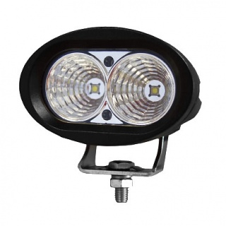 0-420-61 12V-24V Twin 10W LED Compact Work Lamp IP67