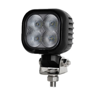 0-420-74 Durite 12V-24V 4 x 10W Compact Flood Beam LED Work Lamp With DT Connector