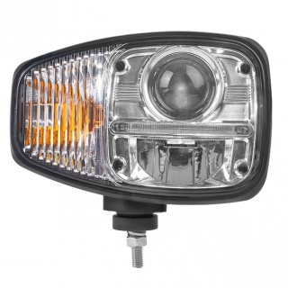 0-422-20 Durite 12V-24V LED Headlamp With Direction Indicator and DRL