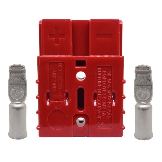 Durite 50A Red High Current Battery Connector | Re: 0-432-05