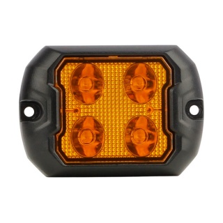 0-441-13 Durite R65 Class 2 Slim Rectangular Amber LED Warning Light