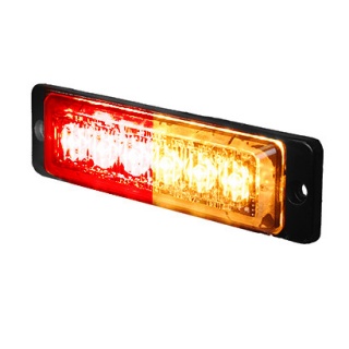 0-441-15 Durite 12V-24Vdc Red-Amber High Intensity Warning Light