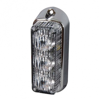 0-442-30 Durite High Intensity 3 Bank Vertical LED Warning Light Amber