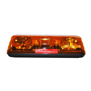 0-443-00 Light Bar 12V-24V with Two Low Profile Beacons and Mirrored Reflector