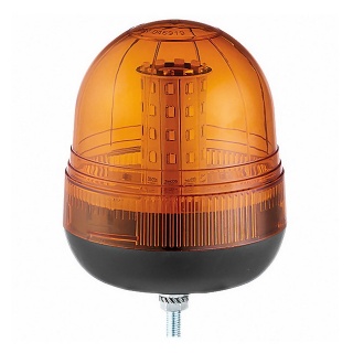 0-445-06 Durite 12V-24V Single Bolt Multifunction Amber LED Beacon