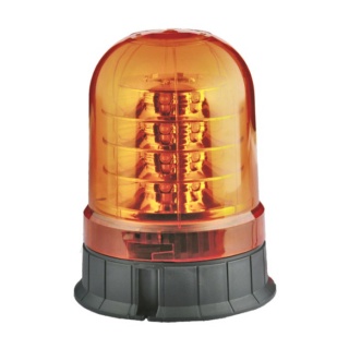 0-445-27 Durite 12V-24V R65 R10 Amber LED 3-Bolt Beacon