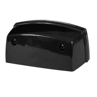 0-453-50 Low Profile Black Plastic Number Plate Lamp Without Bulb