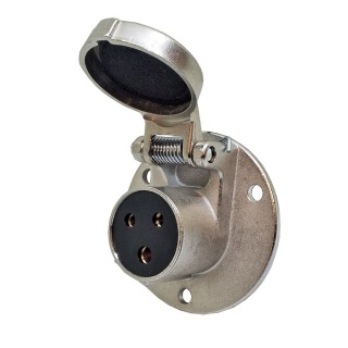 0-473-19 Clang 3-Pin 5A Trailer Style Socket