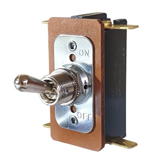 0-495-00 On-Off Double-pole Heavy-duty Switch Toggle Lever 20A