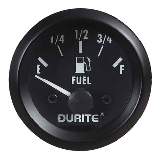 0-523-06 Durite 12V Illuminated Fuel Gauge 52mm Diameter