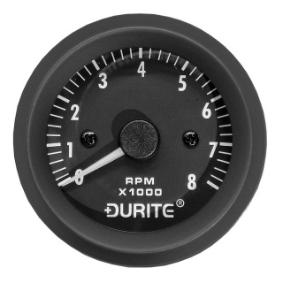 0-523-20 Durite 12V Illuminated Dashboard Tachometer 52mm Diameter