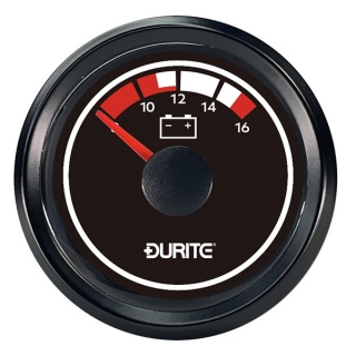 0-525-42 Durite 12V Marine LED Illuminated Battery Condition Meter or BDI