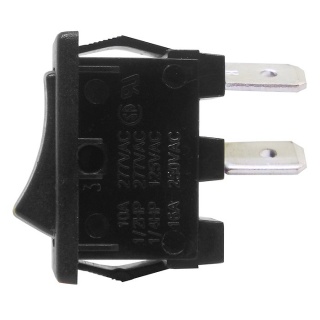 0-530-01 On-Off Single-pole Plastic Rocker Switch 10A