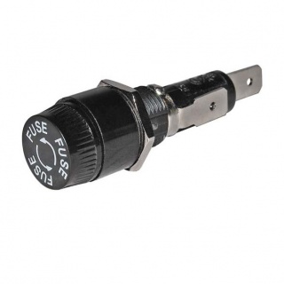 Support De Fusible RadioShack Avec LED - 20A 32VDC, Tube En Verre - Neuf, Emballé