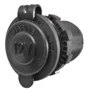 0-601-07 Automotive Power Socket with Cover 28mm