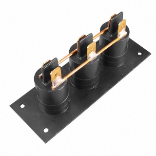 0-601-54 Three DIN Sockets on a Panel 16A Maximum