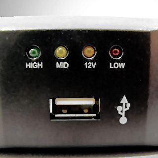 0-601-92  12V Cigarette Lighter Plug to 2 Lighter Sockets and USB