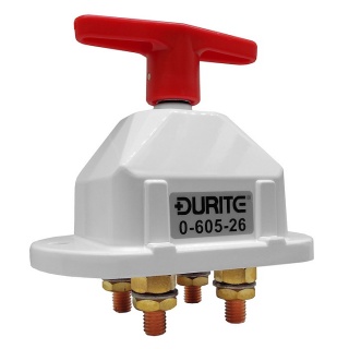 0-605-26 250A Rated at 24V Marine Double-pole Battery Isolator Fixed Handle