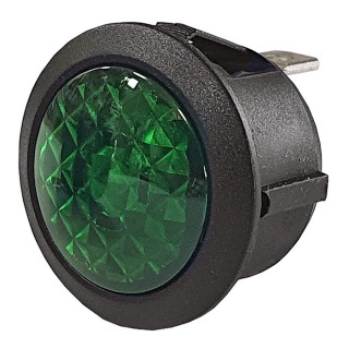 0-607-34 12V-24V LED Warning Light Green