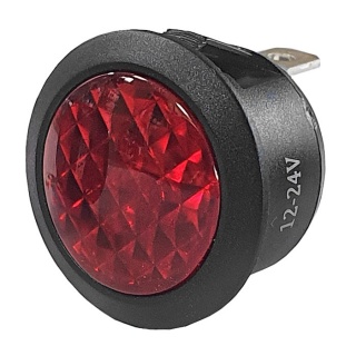 0-607-35 12V-24V LED Warning Light Red