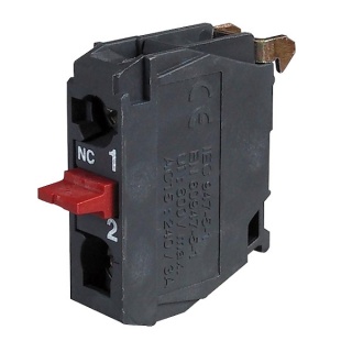 0-657-21 Switch Block Single-pole Normally Closed (NC)