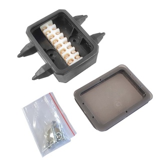 0-697-20 Durite 8-way Junction Box With Natural Rubber Housing