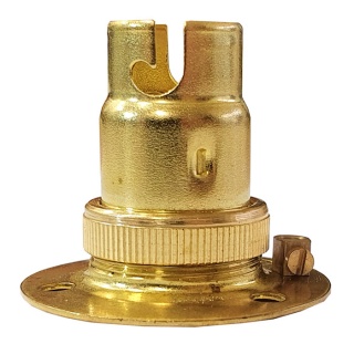 0-705-00 SBC Spring-loaded Batten Lamp Holder