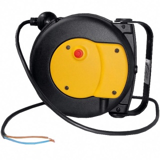 0-718-08 Retractable Cable Reel 240V Twin-core