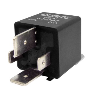 5 Pin Mini Relay DURITE 0-727-32 12V 40A 5-Pin Twin Make/Break Mini ...