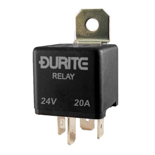 Durite 24V 20A Mini Make and Break Switch Relay | Re: 0-727-52