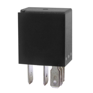 0-728-23 Durite 24V 10A-15A Micro Changeover Relay with Resistor