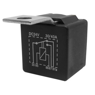 0-728-40 Durite 24V 30A-40A Mini Heavy-duty Changeover Relay